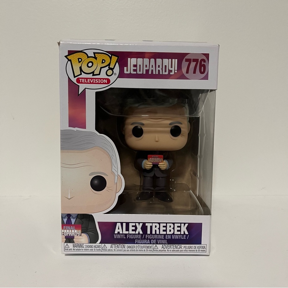 Funko Pop! Alex Trebek Jeopardy! Figure